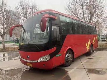 39 Koltuklar 180KW 2013 Yılı Manuel Şanzıman Yutong Kırmızı Kullanılan Yolcu Otobüs