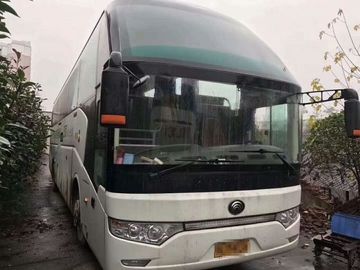 39 Koltuklar Kullanılan Yutong Otobüsler Ile Elektronik Kapı Tuvalet Güvenli Hava Yastığı 12 m Uzunluk