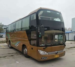 54 Koltuk 2014 Bir Ve Yarım Güverte Kullanılmış Dizel Otobüs, Hava Yastığı Yutong Antrenör Otobüsleri