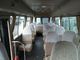 2012 Yılı 19 Koltuklar Kullanılan Toyota Coaster 2TR Gaz Motoru Basit Stil Görünüm