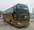 54 Koltuk 2014 Bir Ve Yarım Güverte Kullanılmış Dizel Otobüs, Hava Yastığı Yutong Antrenör Otobüsleri